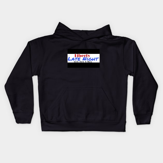 LLN Rectangle Kids Hoodie by LibertyLateNight